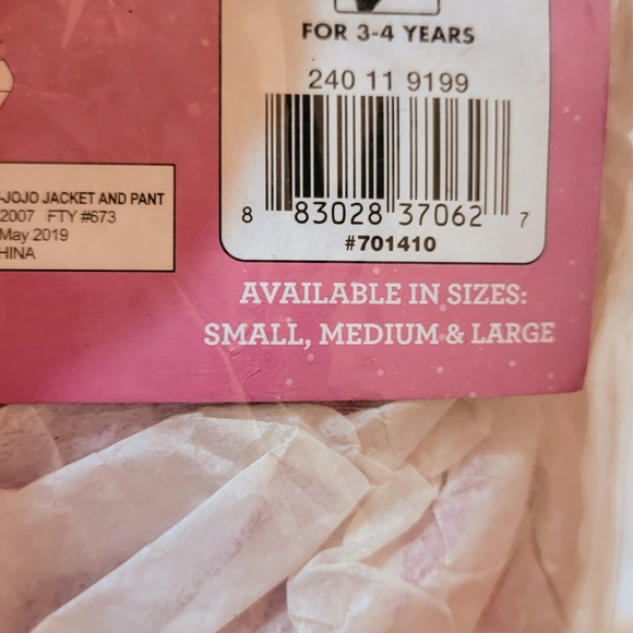 JOJO SIWA CHILD COSTUME - Picture 5 of 16